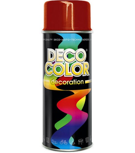 DECO COLOR DECORATION 400 ml аэразоль декоративная краска огненно-красный